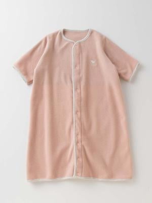 ベビーパジャマ・スリーパー|【ANGELIEBEオリジナル】着たまま寝られる2WAYフリース スリーパー|ピンク