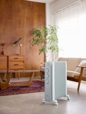 子育て便利家電|【限定品】デロンギヴェルティカルド　オイルヒーター|グレー