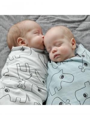 おくるみ|Done by Deerスワドル　コンツアー（2枚セット）