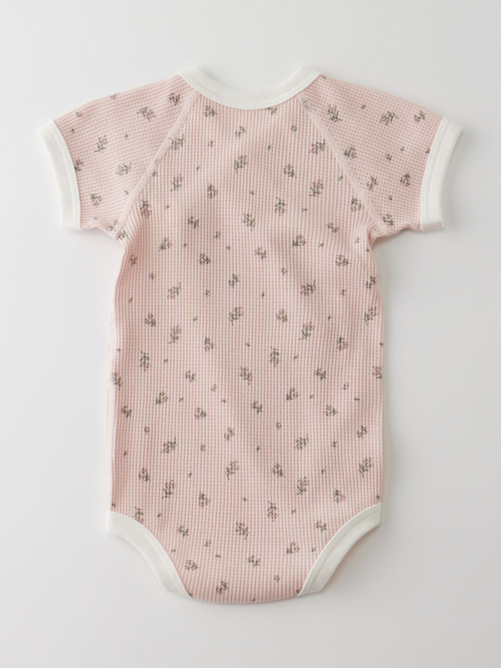 コンビ肌着・新生児/ベビー肌着|【Ampersand】 ベビー半袖ワッフルボディ