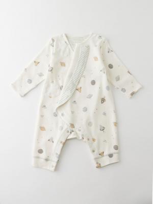 ロンパース・カバーオール|【mocmof】宇宙柄かんたんロンパース