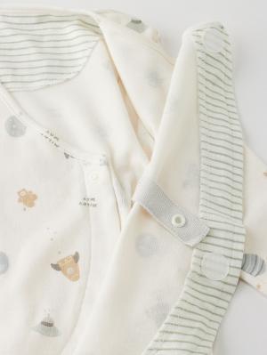 ロンパース・カバーオール|【mocmof】宇宙柄かんたんロンパース