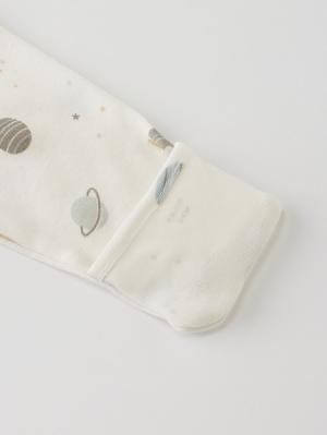 ロンパース・カバーオール|【mocmof】宇宙柄かんたんロンパース