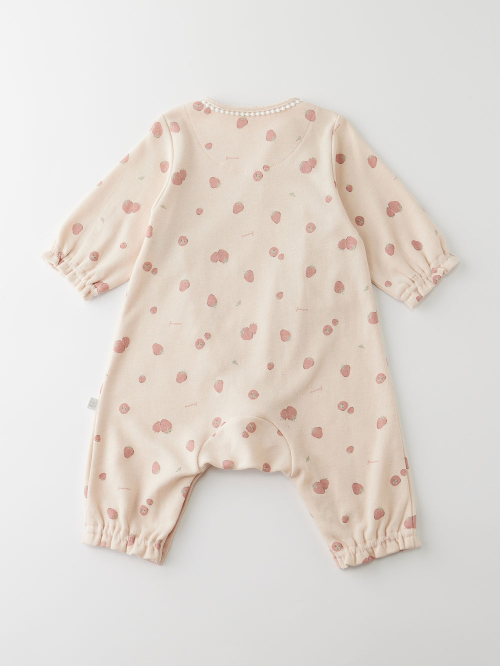 ロンパース・カバーオール|【mocmof】フルーツ柄かんたんロンパース