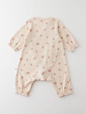 ロンパース・カバーオール|【mocmof】フルーツ柄かんたんロンパース