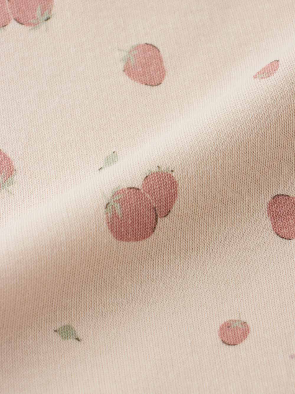 ロンパース・カバーオール|【mocmof】フルーツ柄かんたんロンパース