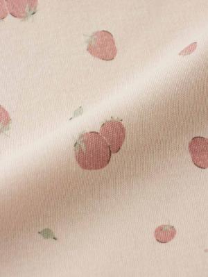 ロンパース・カバーオール|【mocmof】フルーツ柄かんたんロンパース