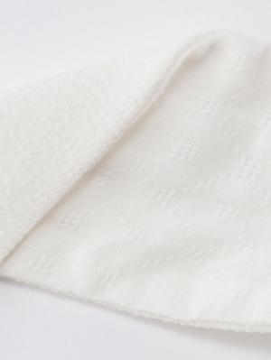 ベビー帽子（新生児・乳児）|【mocmof】かんざし風ヘアバンド|ホワイト