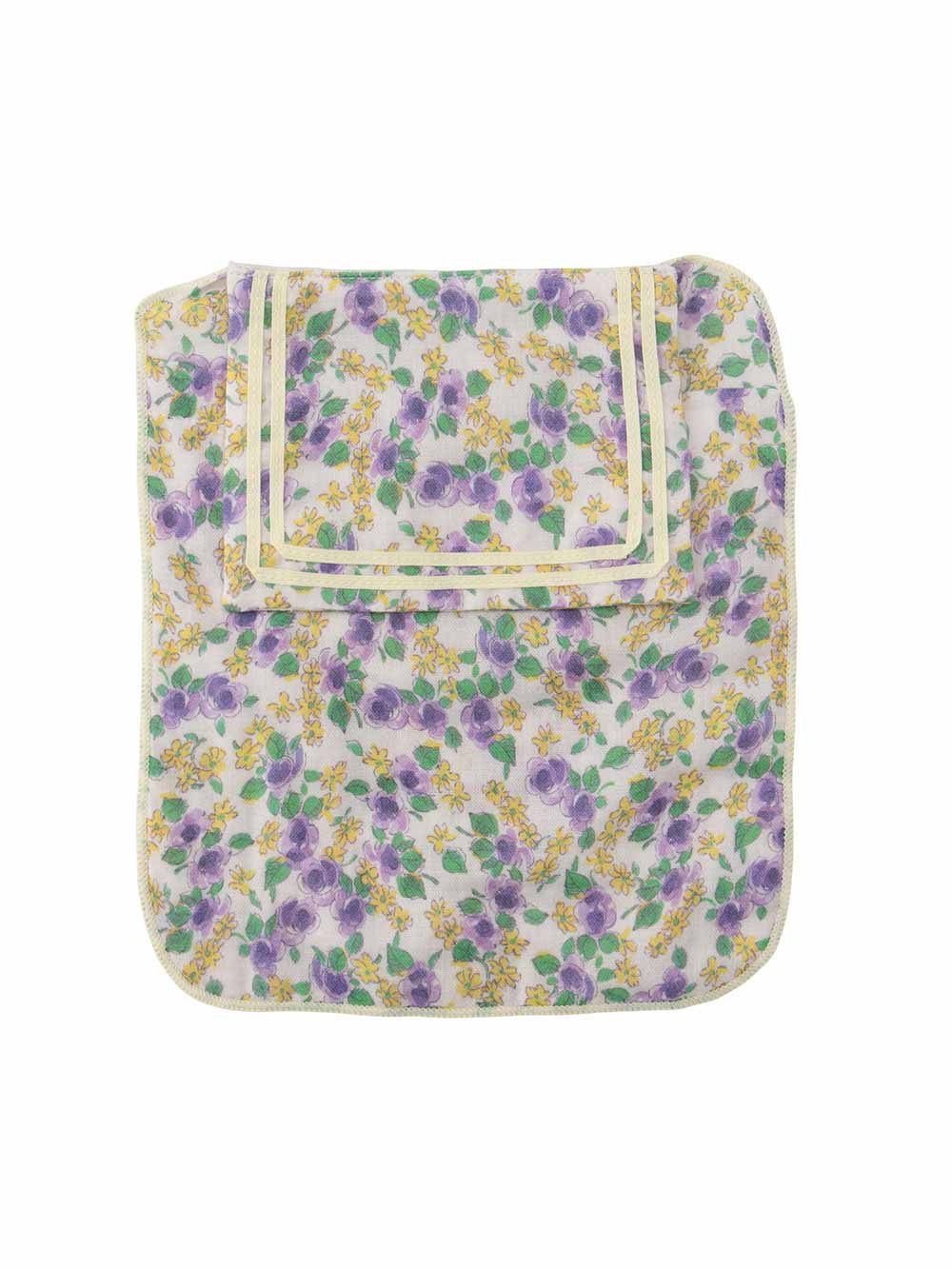 ベビー 小物|【La Stella】セーラー汗取りガーゼ|花柄