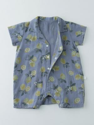 ロンパース・カバーオール|【mocmof】リゾートシャツロンパース