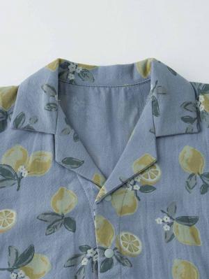 ロンパース・カバーオール|【mocmof】リゾートシャツロンパース