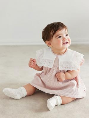 ロンパース・カバーオール|【mocmof】フォーマルセーラーロンパース|ピンク