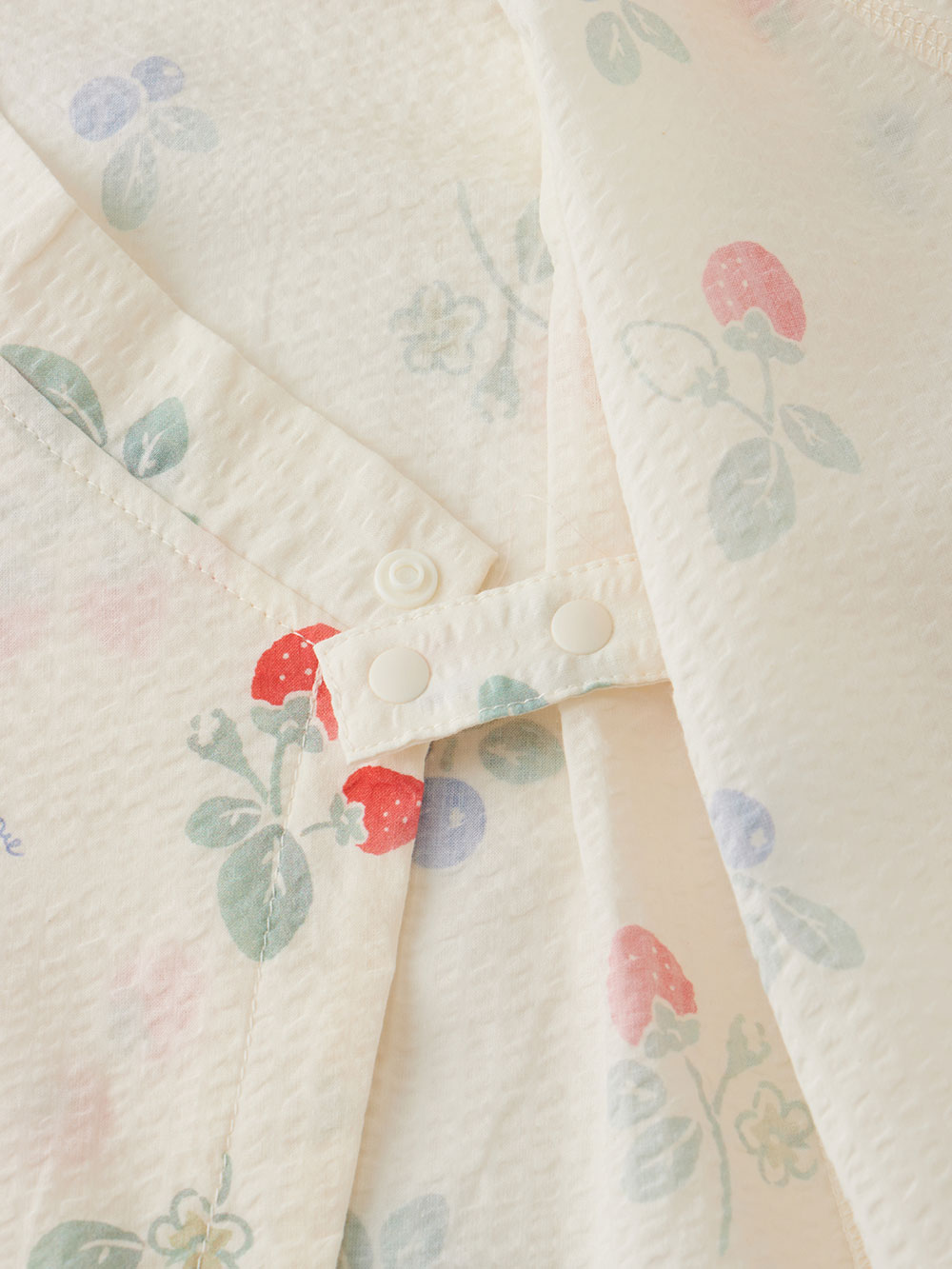 甚平・浴衣|【mocmof】帯付き浴衣袖ロンパース