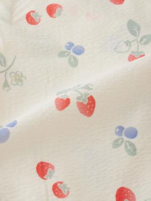 甚平・浴衣|【mocmof】帯付き浴衣袖ロンパース