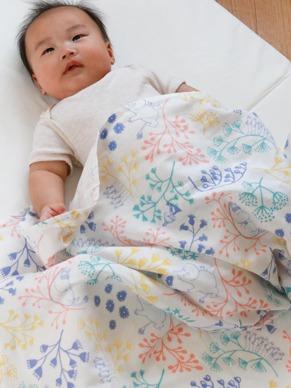 ベビー ブランケット・タオルケット|【ムーミン】マルチガーゼケット