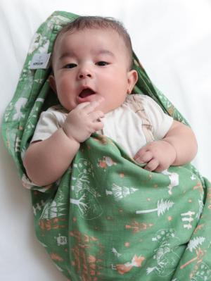 ベビー ブランケット・タオルケット|【ムーミン】マルチガーゼケット