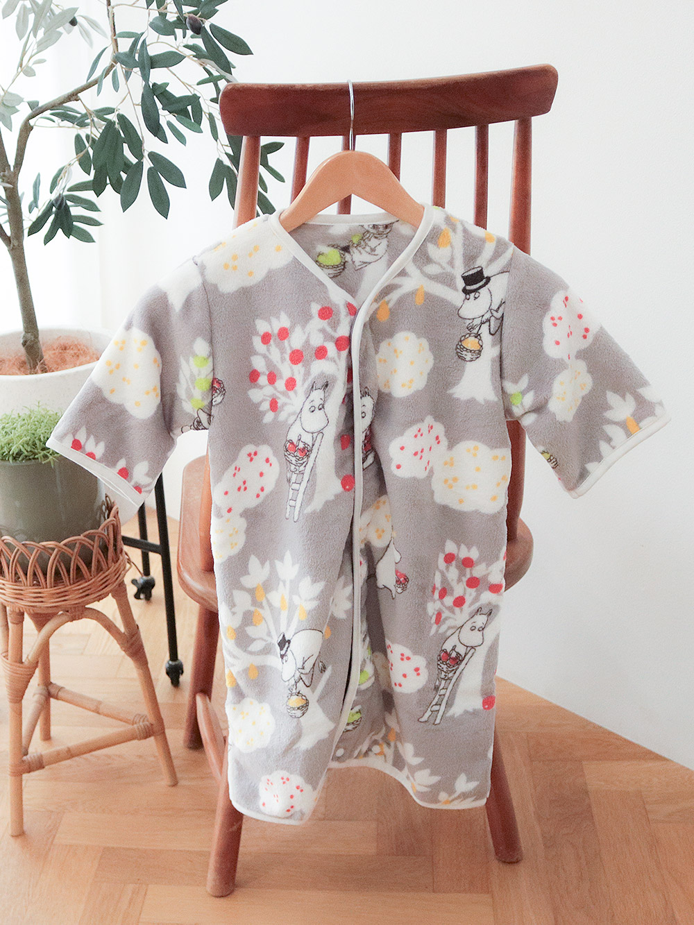 ベビーパジャマ・スリーパー|【ムーミン】 袖付きスリーパー