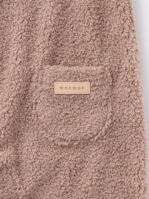 ロンパース・カバーオール|【mocmof】くま重ね着風カバーオール