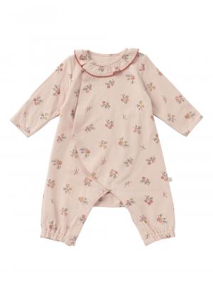 【mocmof】果実柄かんたんロンパース51686