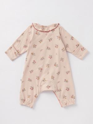 ロンパース・カバーオール|【mocmof】果実柄かんたんロンパース