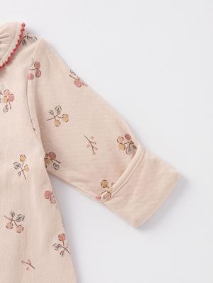 ロンパース・カバーオール|【mocmof】果実柄かんたんロンパース