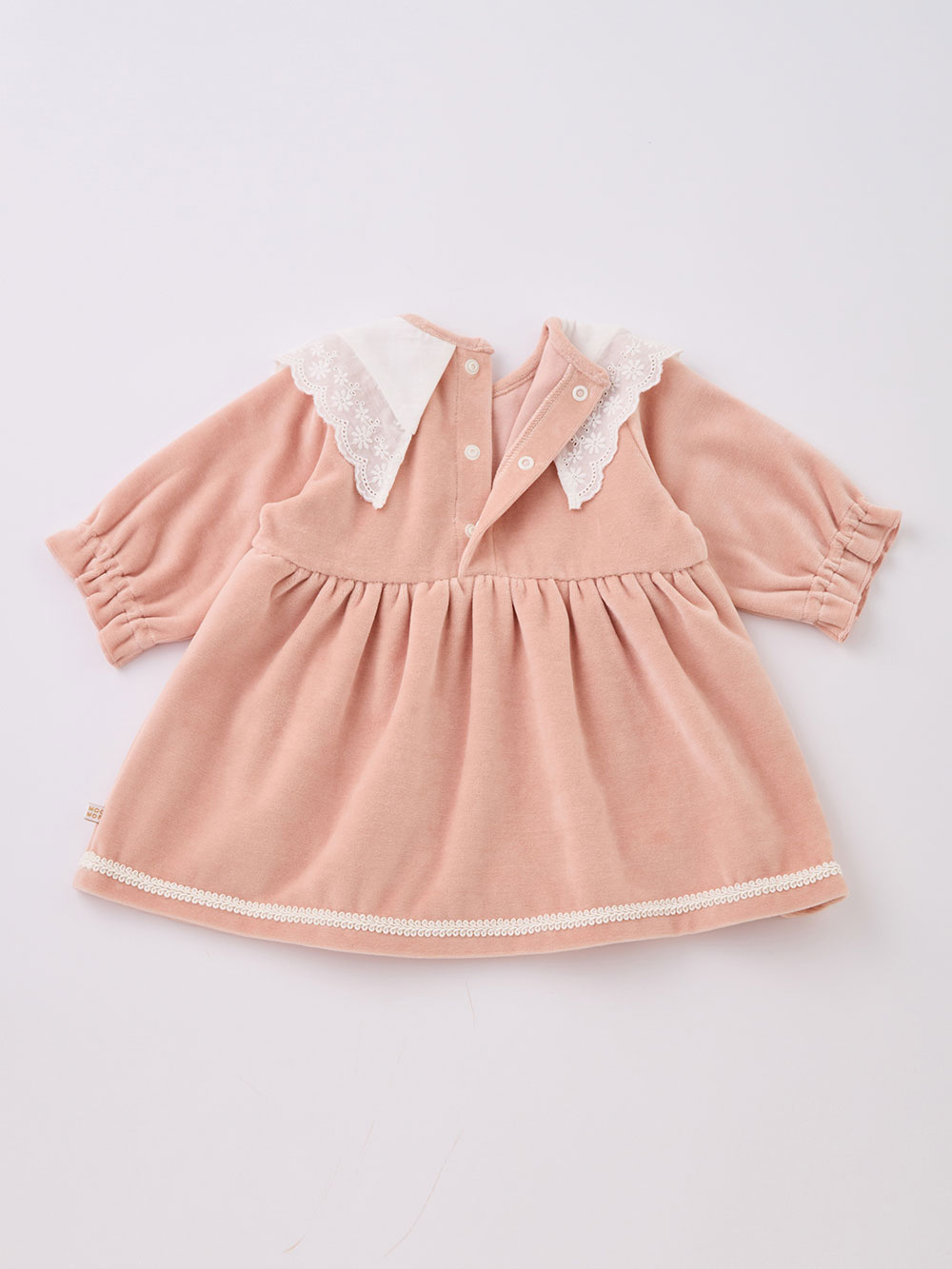 ロンパース・カバーオール|【mocmof】おめかしレース襟ロンパース