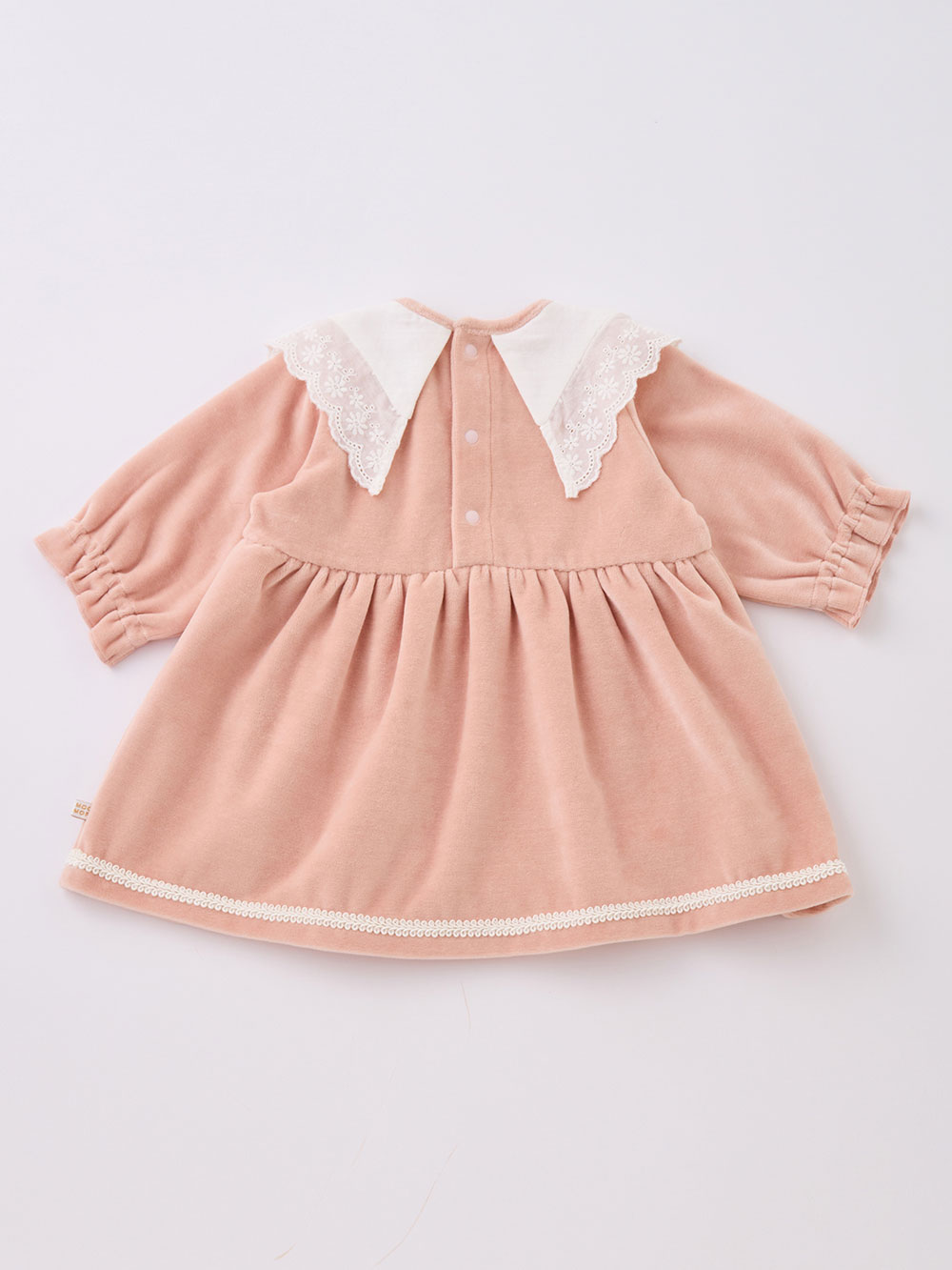 ロンパース・カバーオール|【mocmof】おめかしレース襟ロンパース