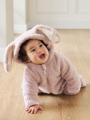 ベビー アウター|【mocmof】ぬいぐるみスーツ|ピンク