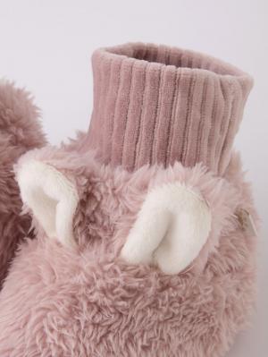 ベビーシューズ・ファーストシューズ・ベビー靴下|【mocmof】ぬいぐるみブーティ