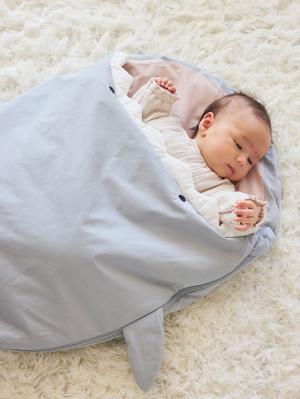 ベビーベッド・布団|スリーピングバッグ|サックス