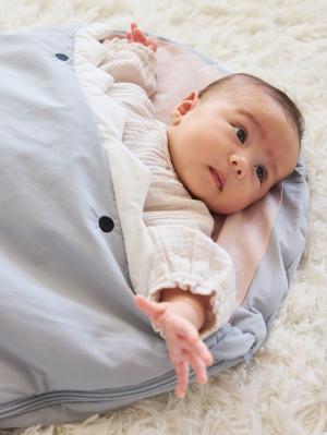 ベビーベッド・布団|スリーピングバッグ|サックス