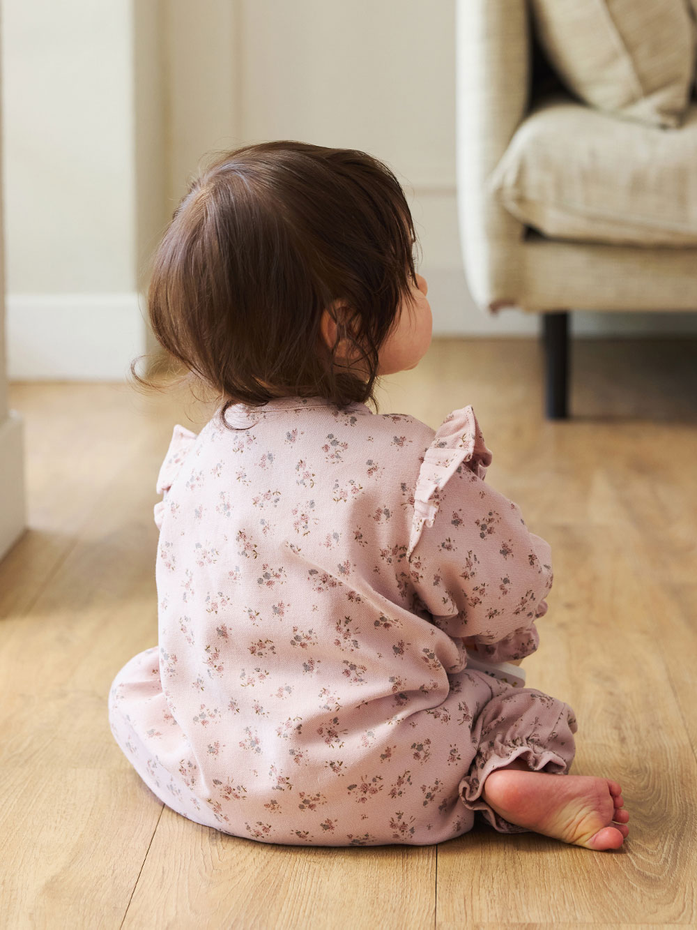 MAKE YOUR DAY】フリル前あきロンパース | ロンパース・カバーオール 