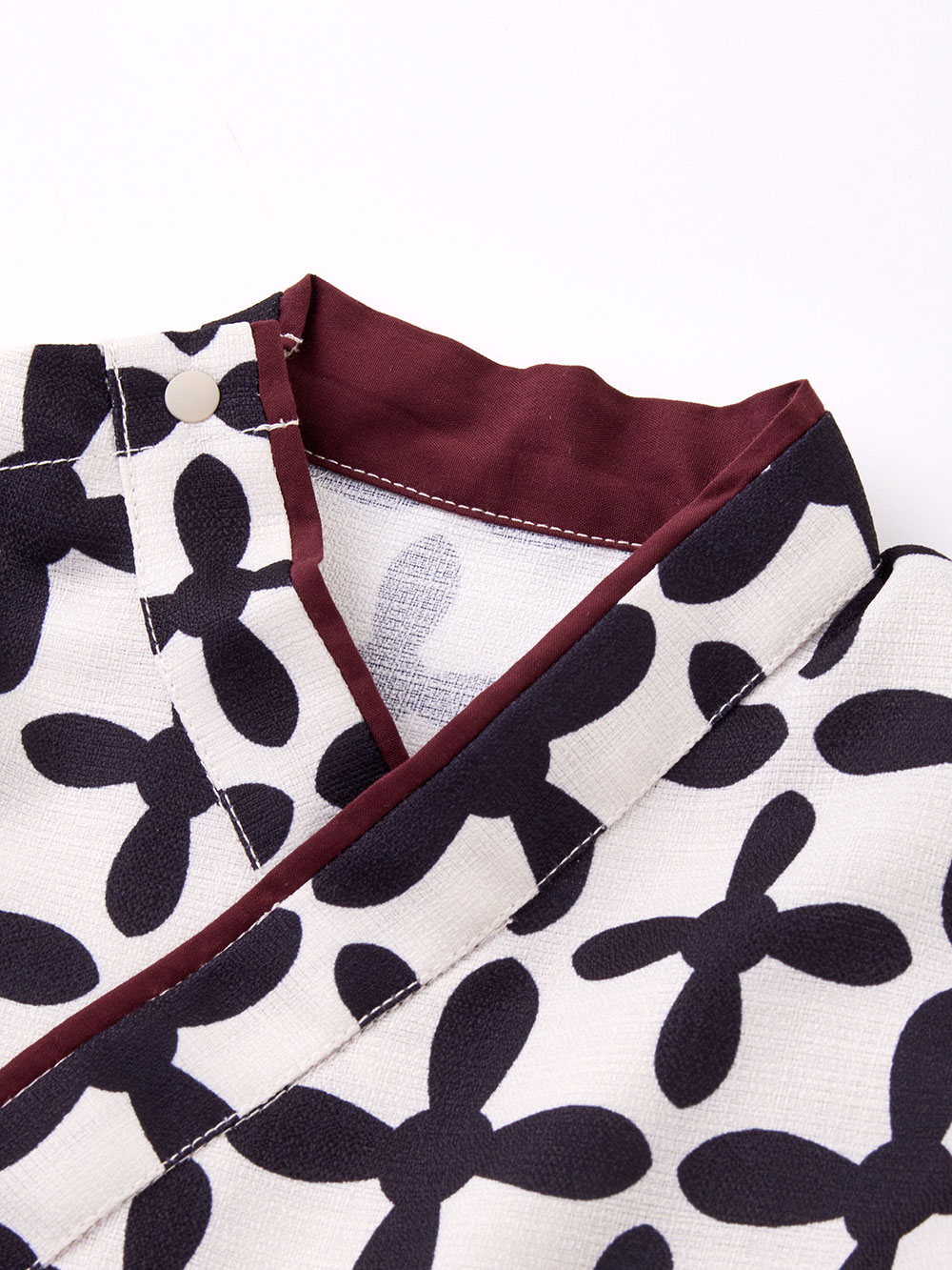 ロンパース・カバーオール|【Seraph】お気軽おめかし袴ロンパース　男の子　女の子|グレー