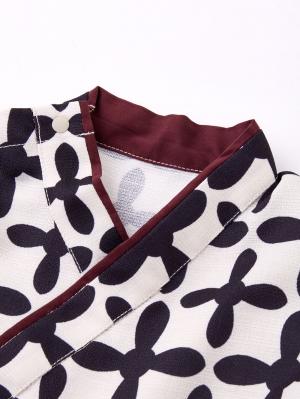 ロンパース・カバーオール|【Seraph】お気軽おめかし袴ロンパース　男の子　女の子|グレー