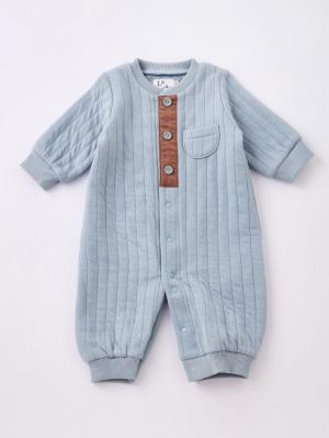 ツーウェイオール（2WAYオール）|【La Stella】ストライプキルト2wayオール