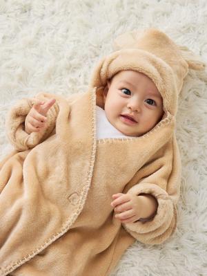 おくるみ|【La Stella】アニマルおくるみ|ベージュ