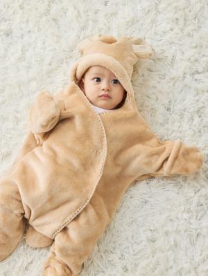 おくるみ|【La Stella】アニマルおくるみ|ベージュ