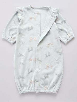 ツーウェイオール（2WAYオール）|【親子コーデ可】リボン柄プリント2WAYオール