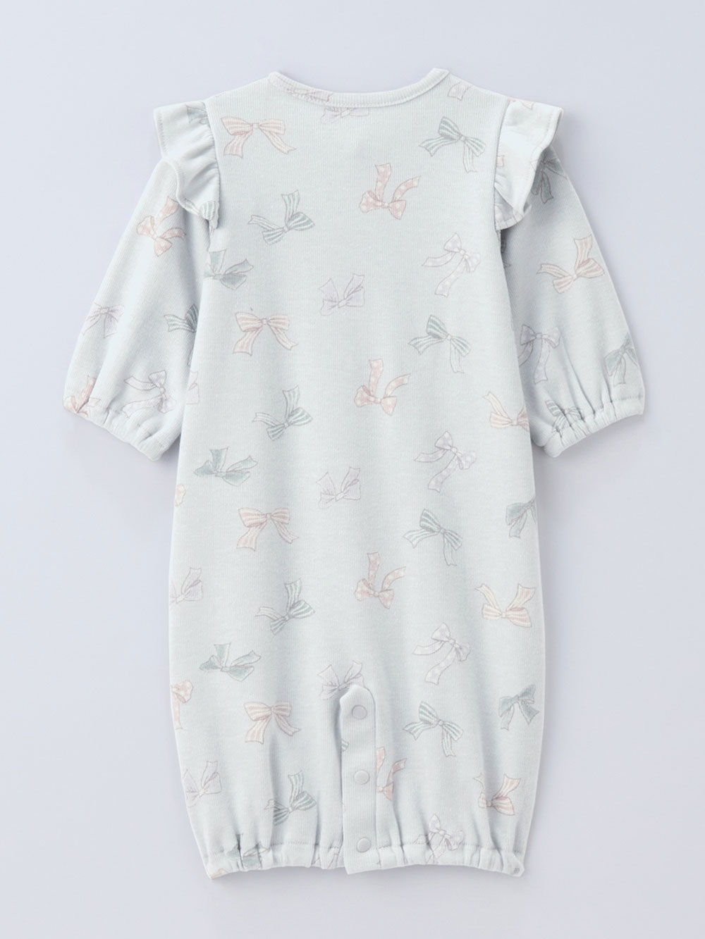 ツーウェイオール（2WAYオール）|【親子コーデ可】リボン柄プリント2WAYオール