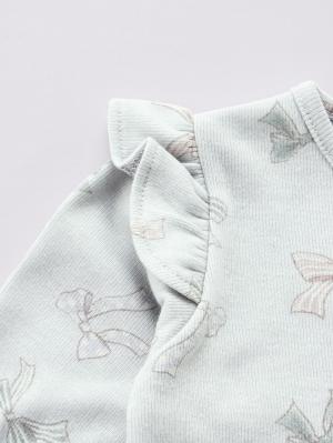 ツーウェイオール（2WAYオール）|【親子コーデ可】リボン柄プリント2WAYオール