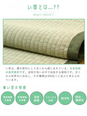 プレイマット・ベビー マット|ベビー用い草マット（デニムスター）