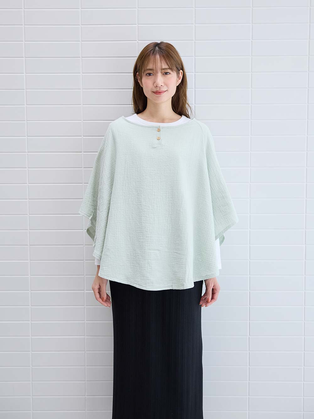 マタニティ 美容・コスメ・雑貨|ポコポコガーゼのふんわり授乳ケープ