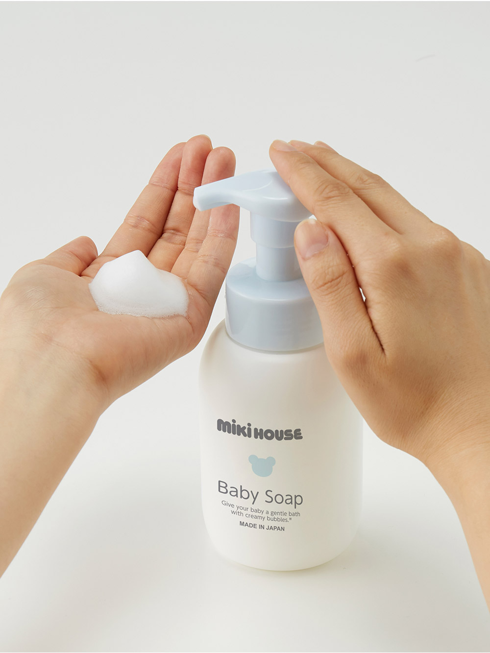 赤ちゃん お風呂・ベビースキンケア|【ミキハウス】ベビーソープ|ー