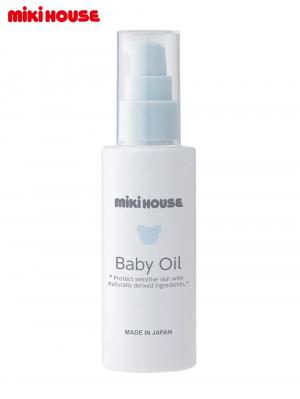 赤ちゃん お風呂・ベビースキンケア|【ミキハウス】ベビーオイル|ー