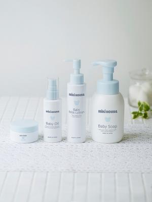 赤ちゃん お風呂・ベビースキンケア|【ミキハウス】ベビーオイル