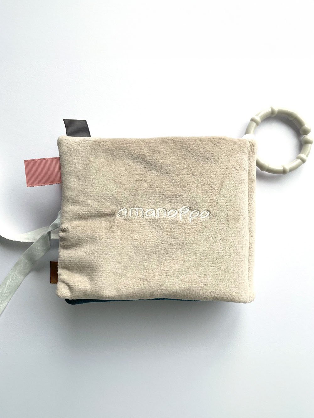 ベビーおもちゃ|【amanoppo】ふんわりえほん りすくんのさくらんぼ探し