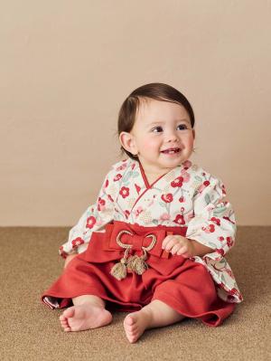 【mocmof】袴ロンパース　男の子　女の子51728