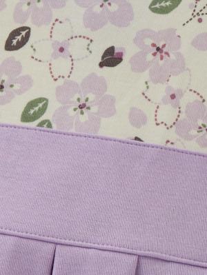 シーズンアイテム|【mocmof】袴ロンパース　男の子　女の子|パープル