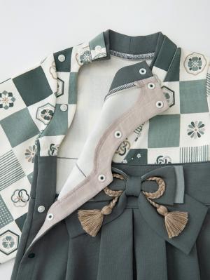 シーズンアイテム|【mocmof】袴ロンパース　男の子　女の子