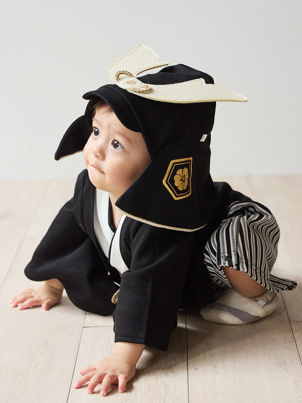 シーズンアイテム|【mocmof】プレミアムベビー兜|ブラック